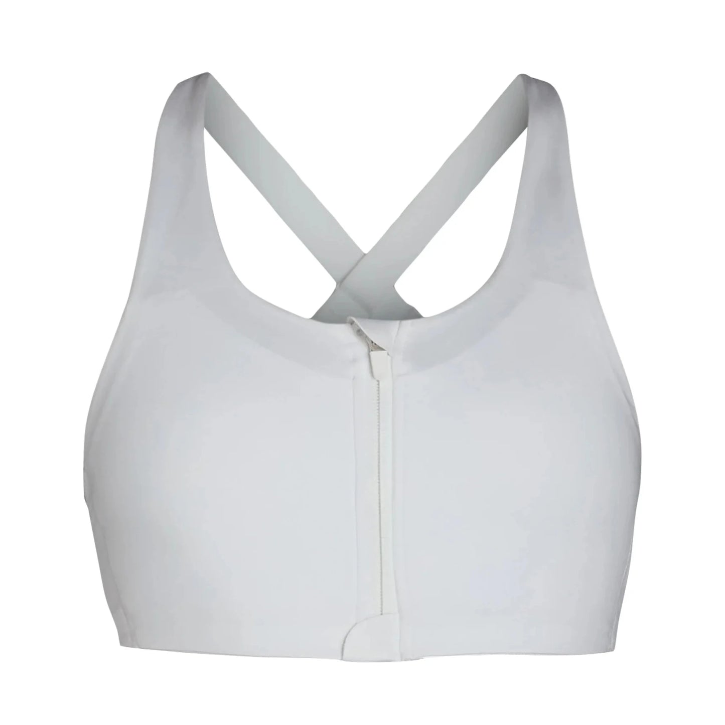 Soutiens-gorge de sport pour femme à fermeture éclair avant sans couture