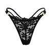 sous-vêtements sexy à taille basse en dentelle, avec culotte douce à motif floral
