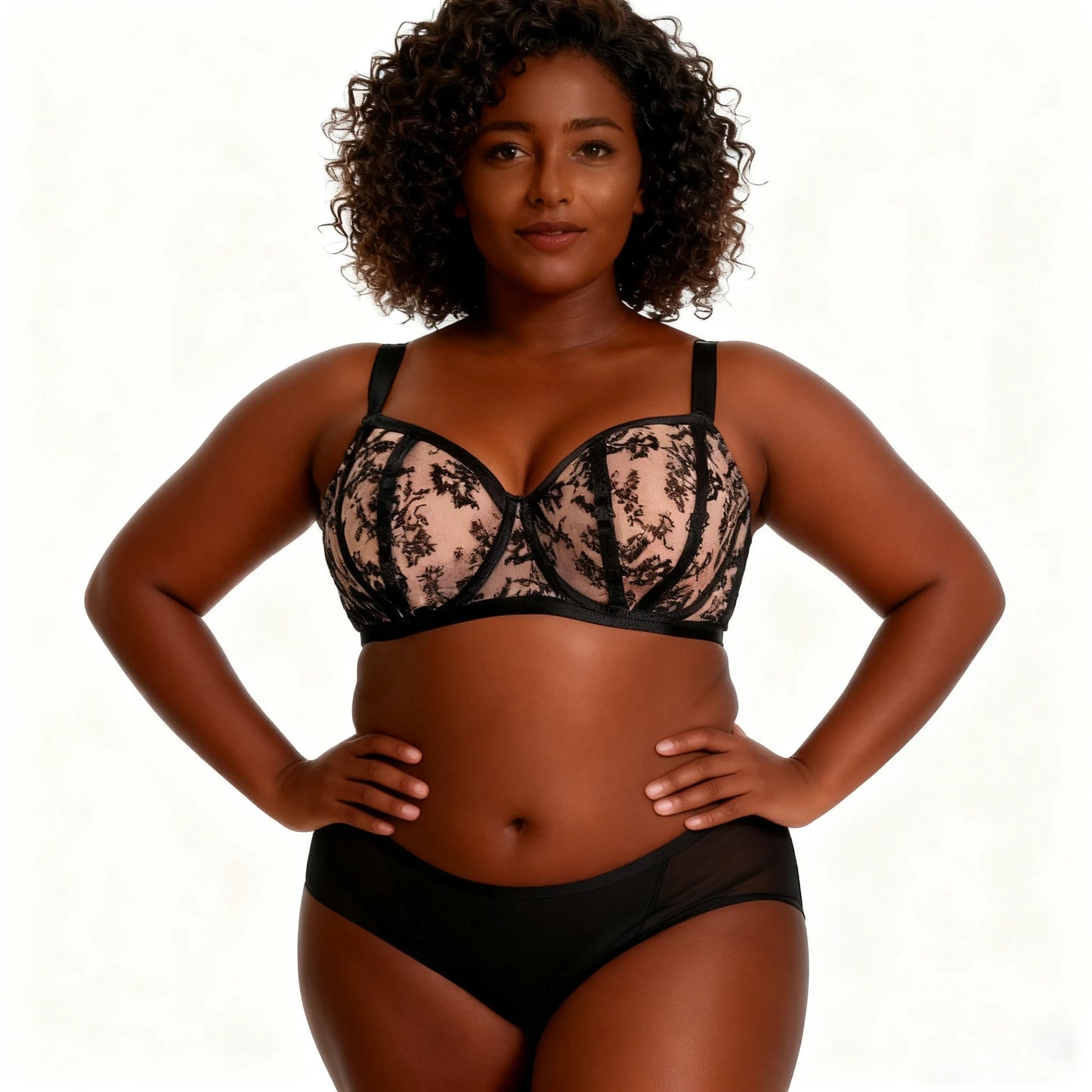 Soutien-gorge rehaussant en maille respirante