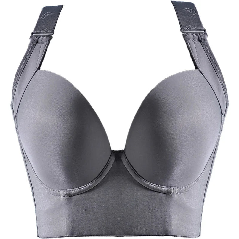 Soutien-gorge amincissant push-up pour femmes grandes tailles