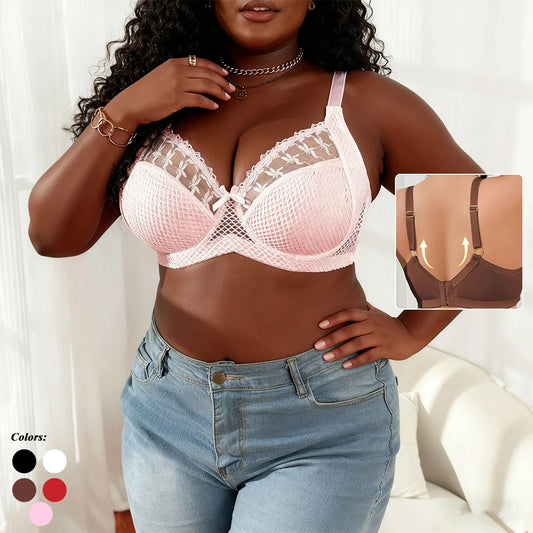 Soutien-gorge en dentelle brodée